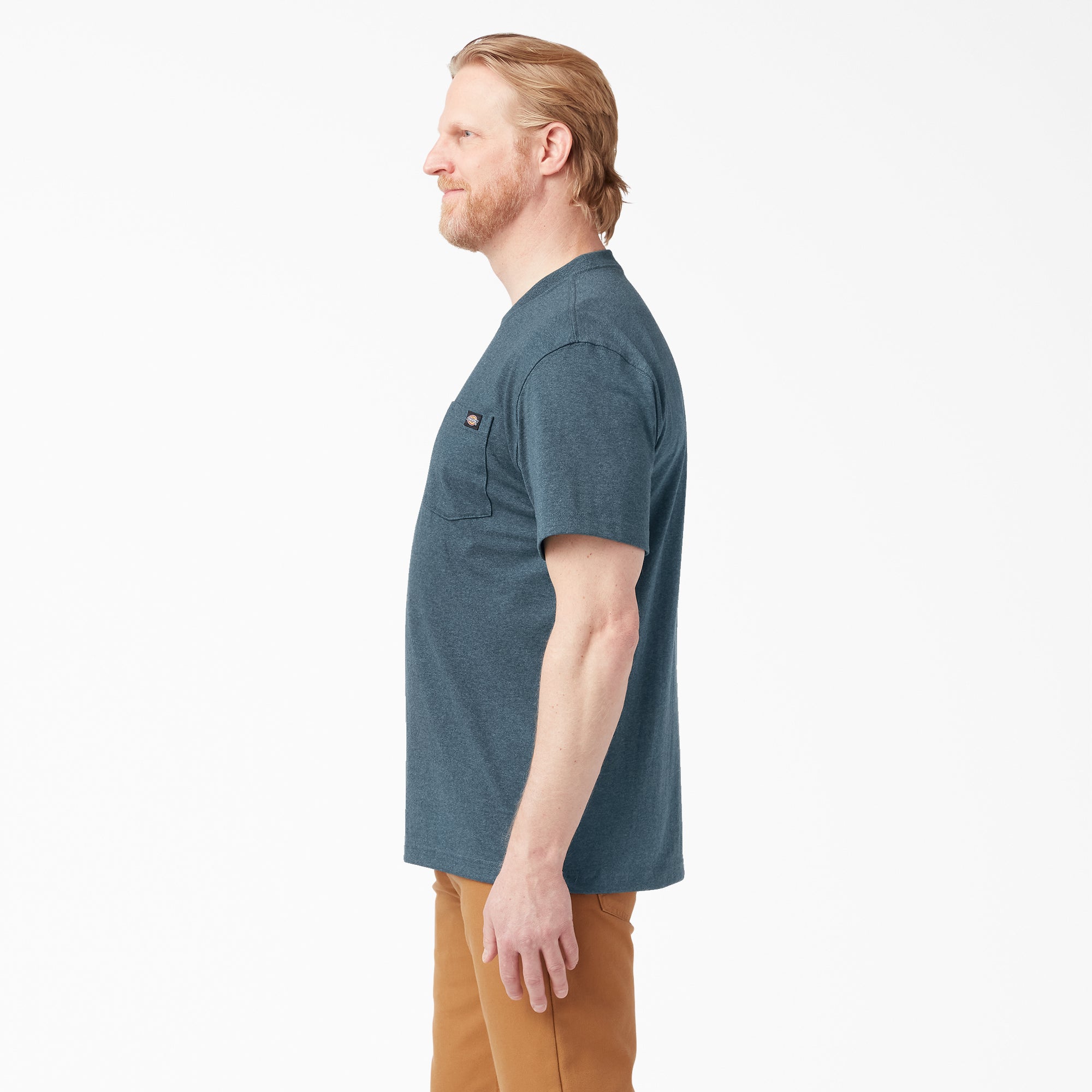 Heavyweight Heathered Short Sleeve Pocket T-Shirt - Dickies