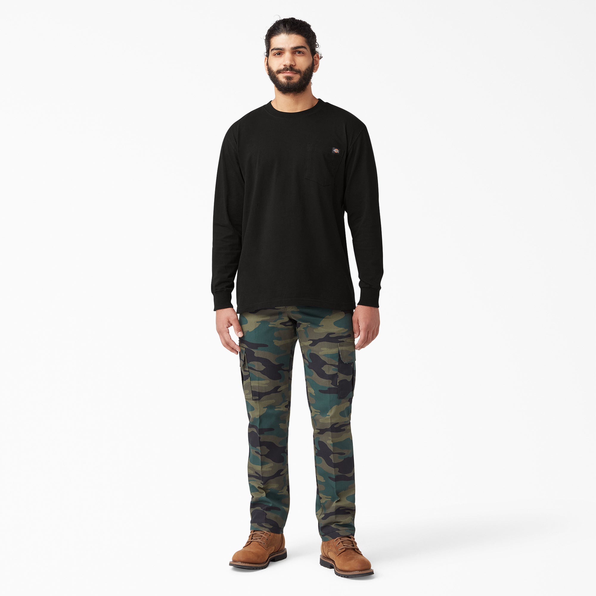 Heavyweight Long Sleeve Pocket T-Shirt - Dickies
