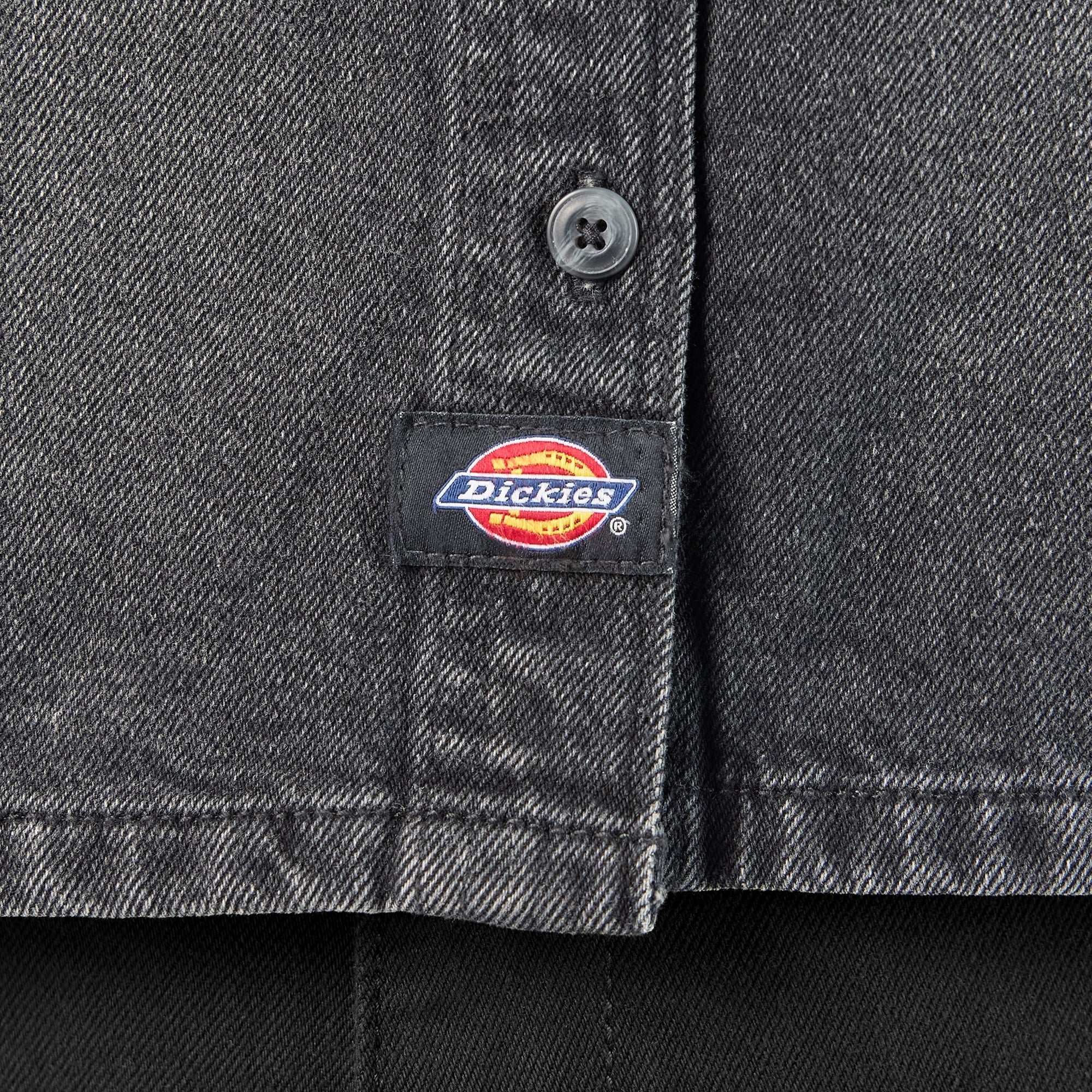 Women's Cropped Denim Work Shirt - Dickies