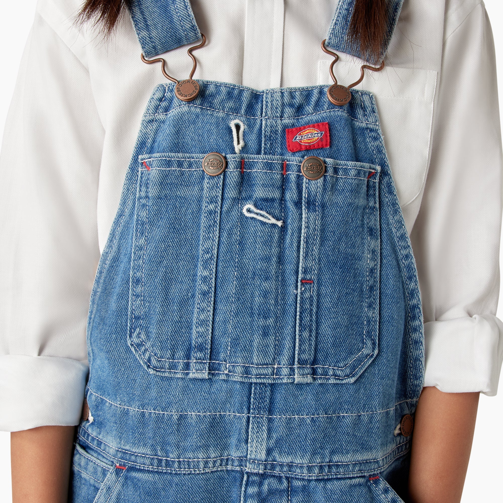 Kids' Denim Overalls - Dickies