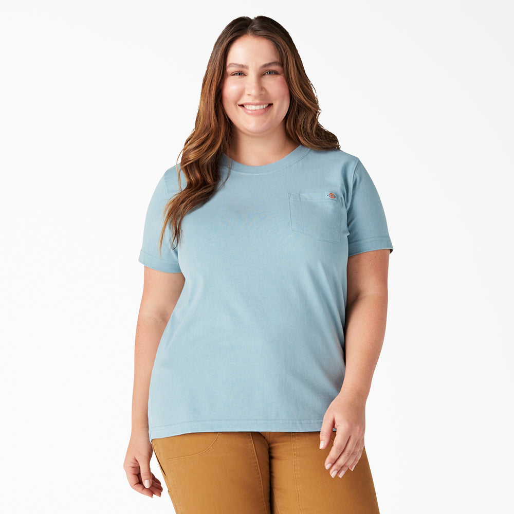 Women's Plus Heavyweight Short Sleeve Pocket T-Shirt - Dickies