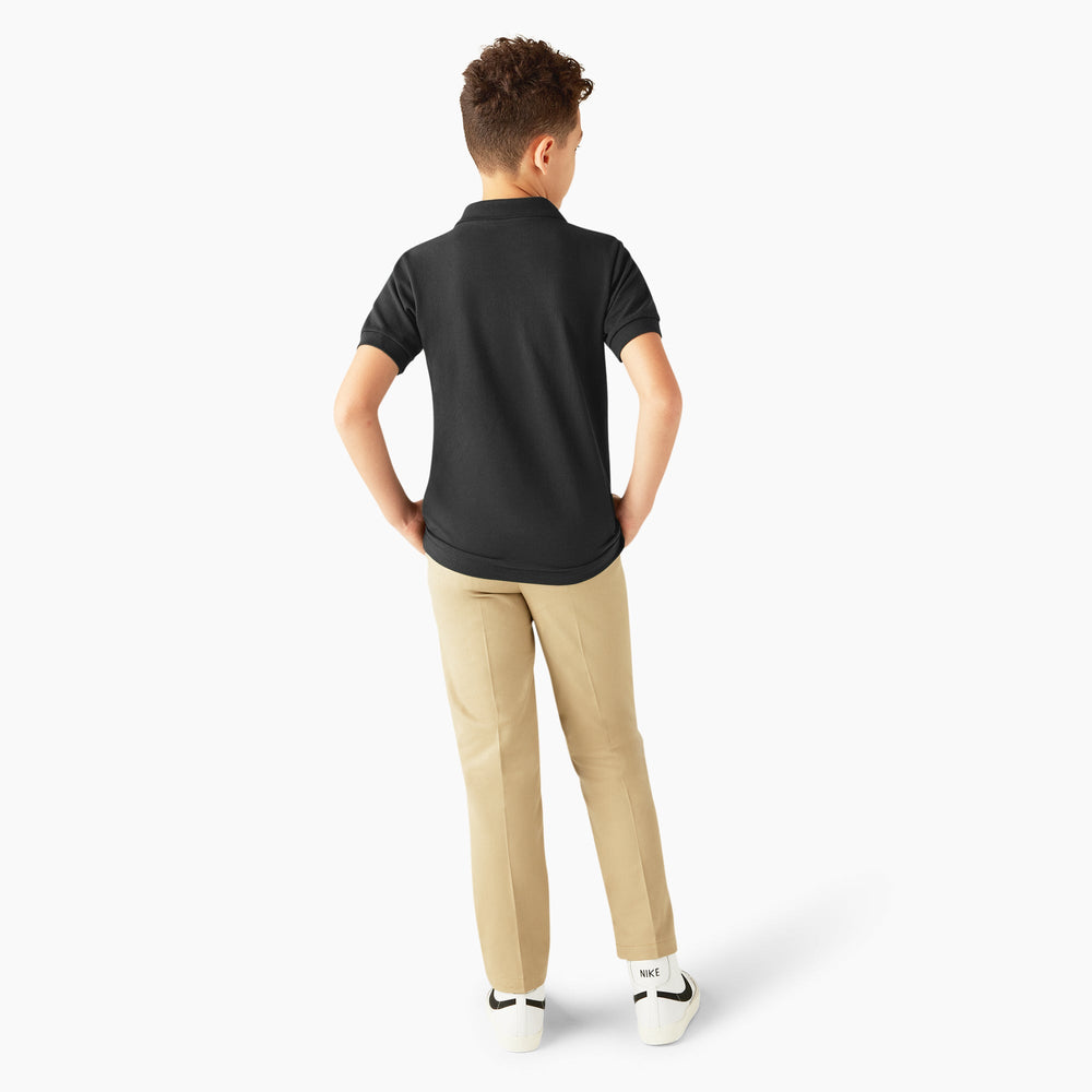 Kids' Piqué Short Sleeve Polo - Dickies