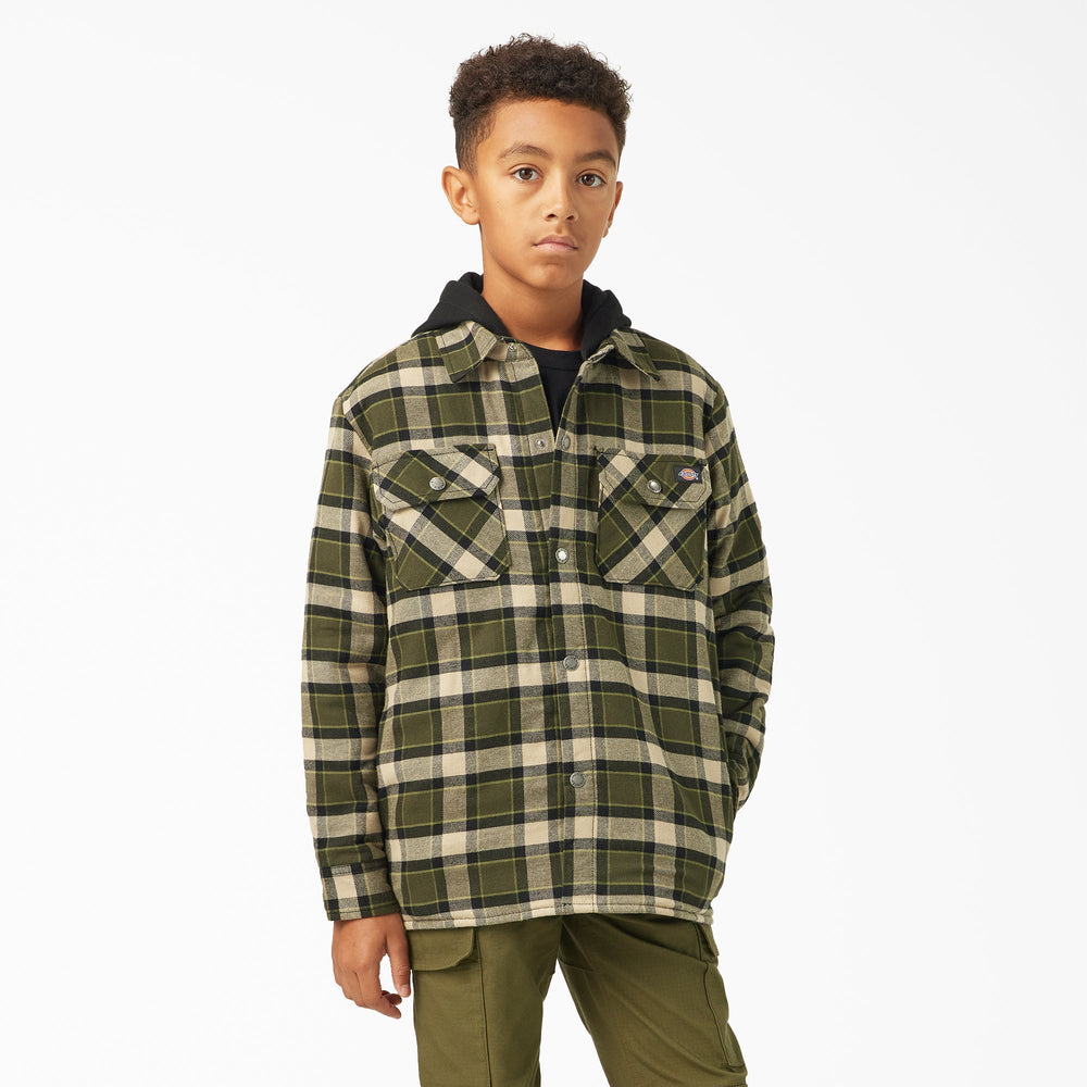 Boys’ Flannel Shirt Jacket - Dickies