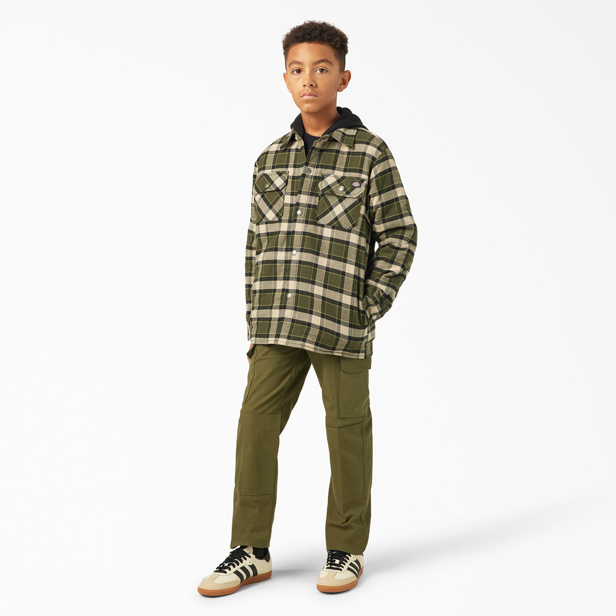 Boys’ Flannel Shirt Jacket - Dickies
