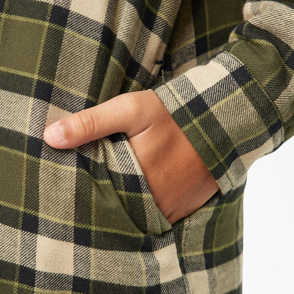 Boys’ Flannel Shirt Jacket - Dickies