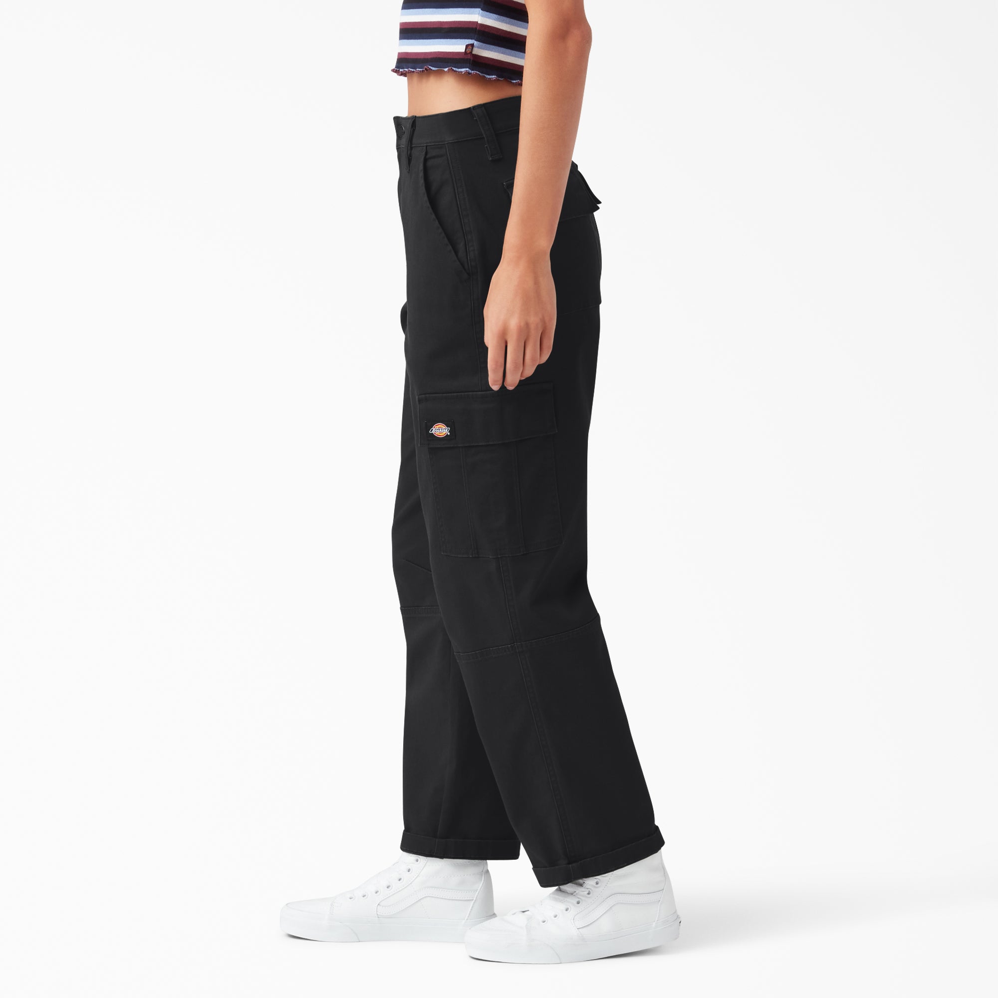 Women's Relaxed Fit Cropped Cargo Pants - Dickies