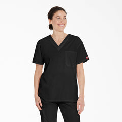Unisex EDS Signature V-Neck Scrub Top - Dickies