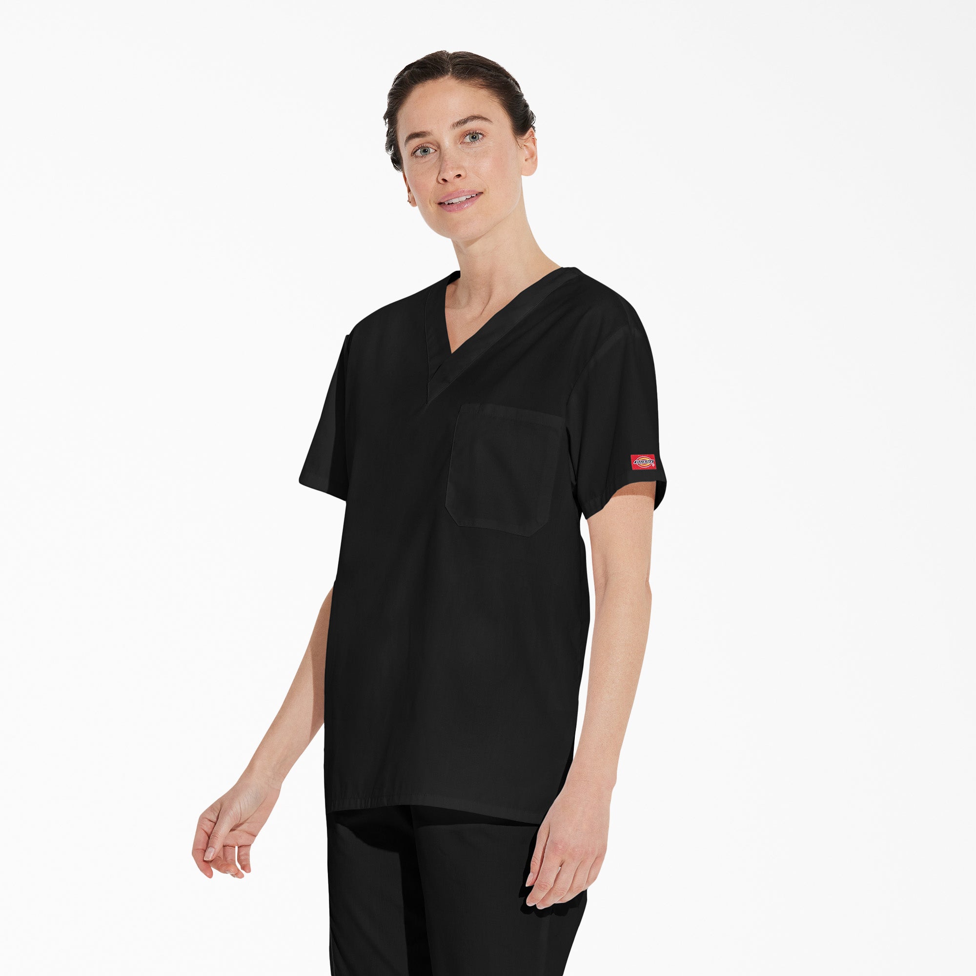 Unisex EDS Signature V-Neck Scrub Top - Dickies
