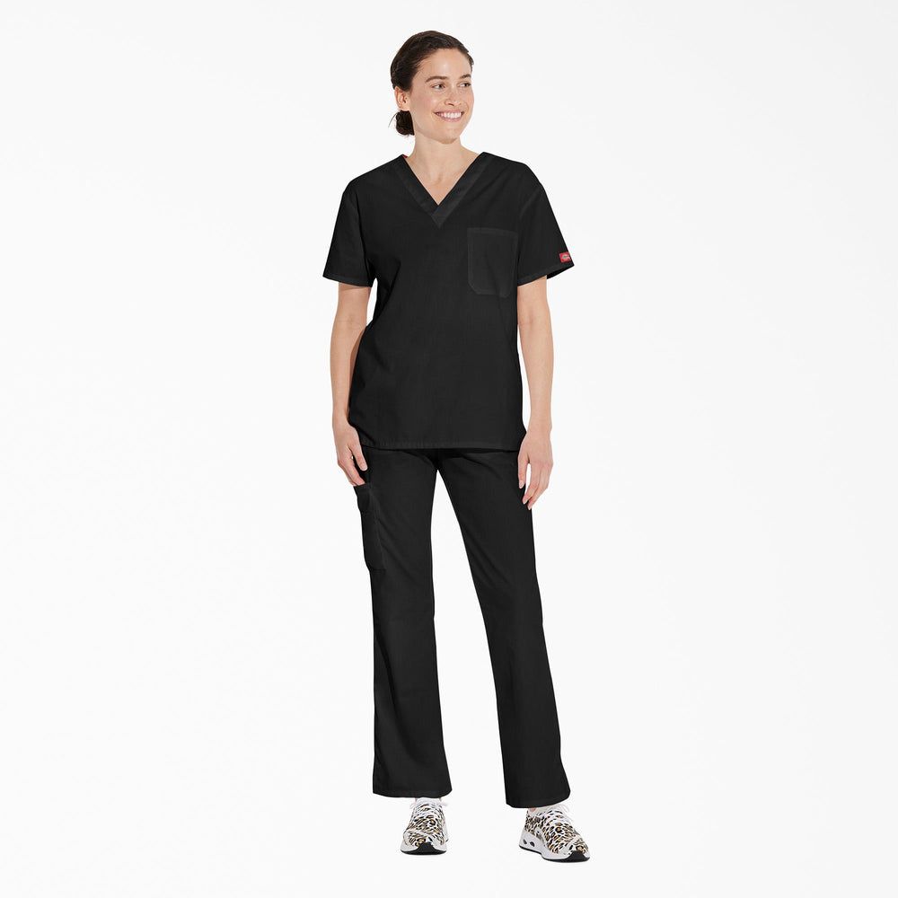 Unisex EDS Signature V-Neck Scrub Top - Dickies