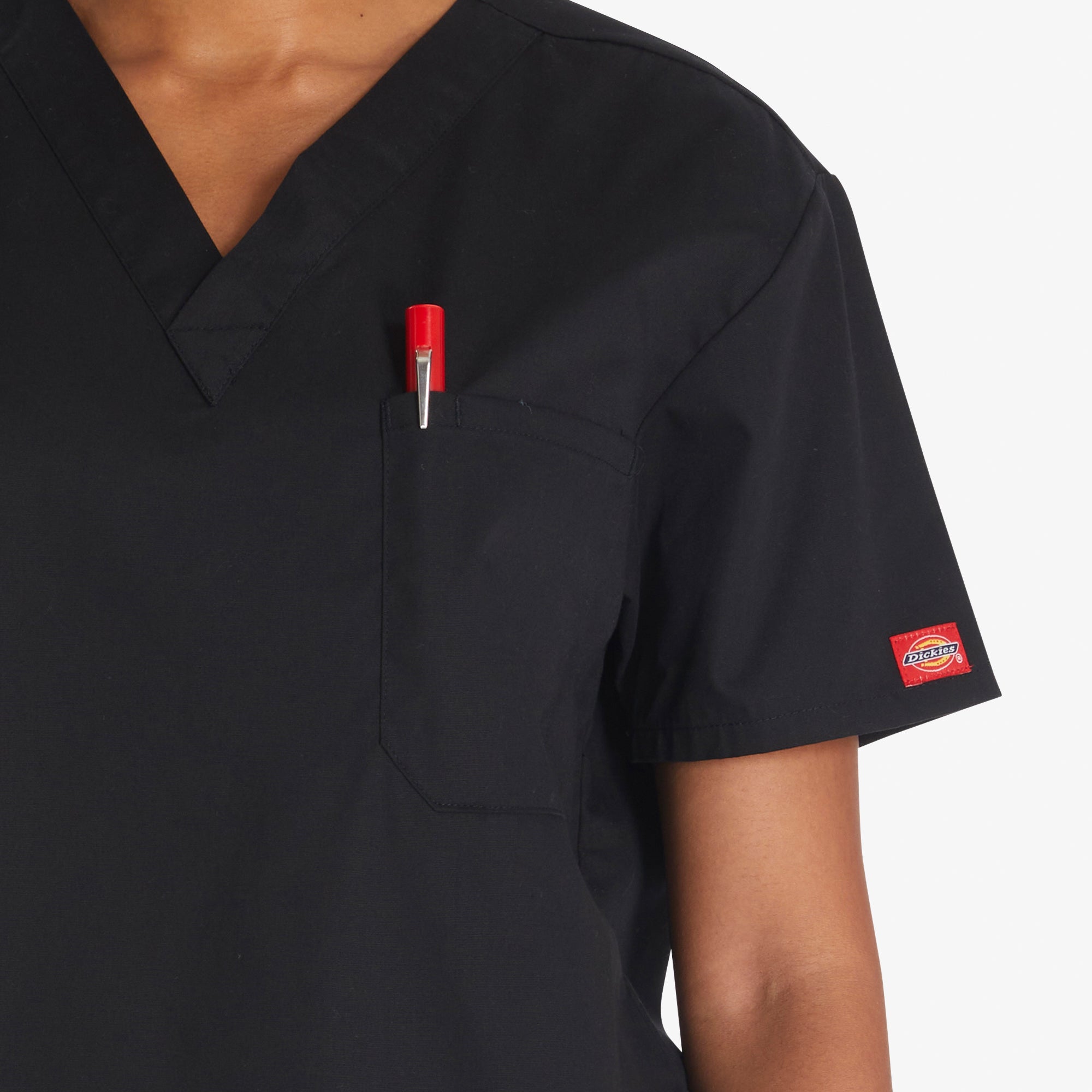 Unisex EDS Signature V-Neck Scrub Top - Dickies
