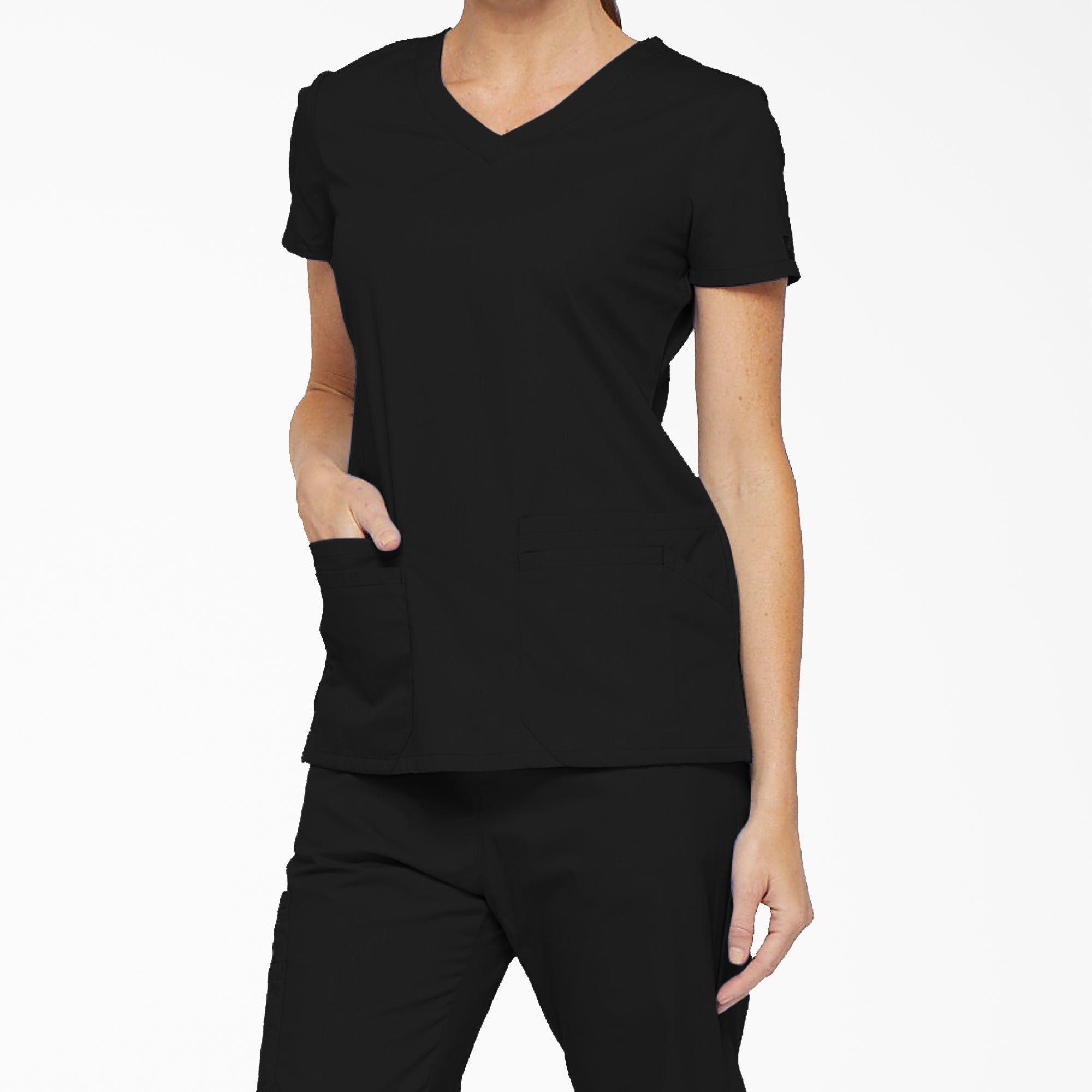 Women's EDS Signature V-Neck Scrub Top - Dickies