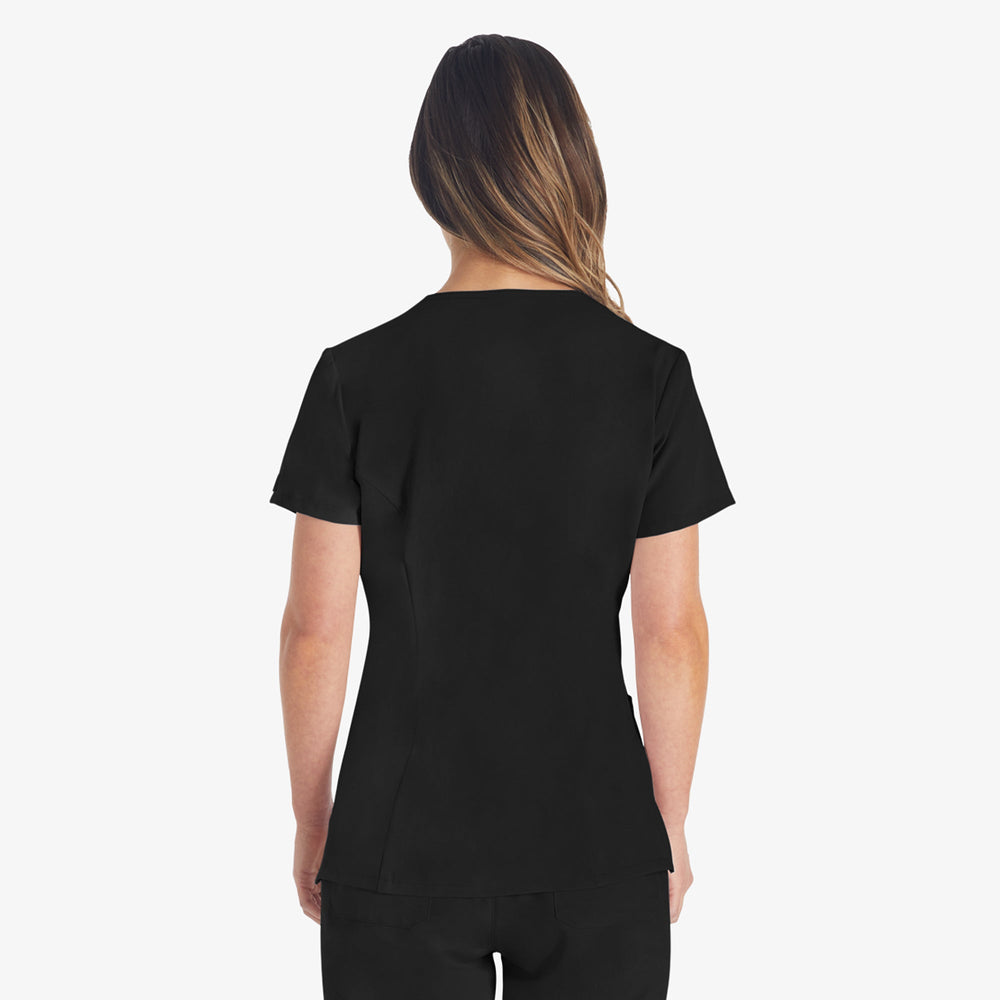 Women's EDS Essentials V-Neck Scrub Top - Dickies