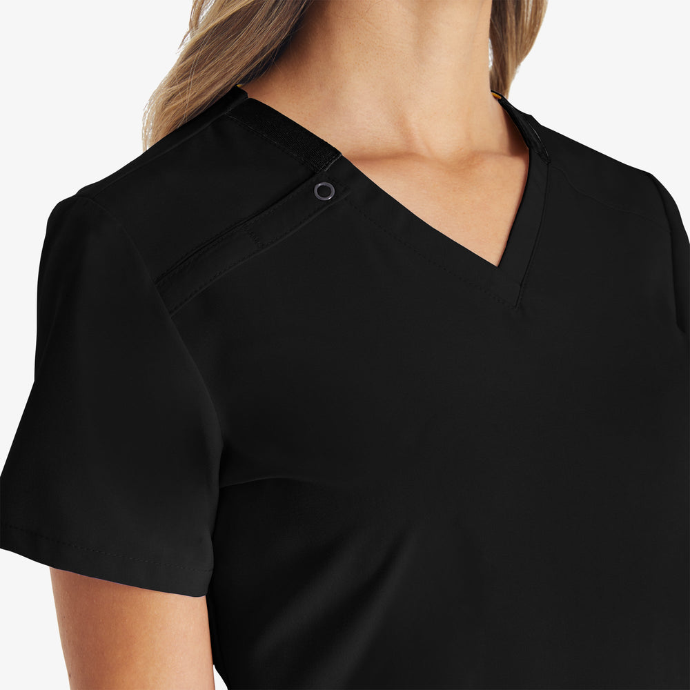Women's EDS Essentials V-Neck Scrub Top - Dickies