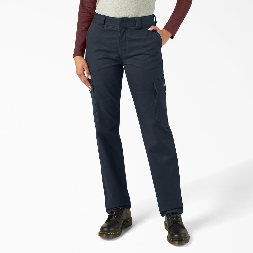 Women's Super Flex Straight Leg Cargo Pants - Dickies
