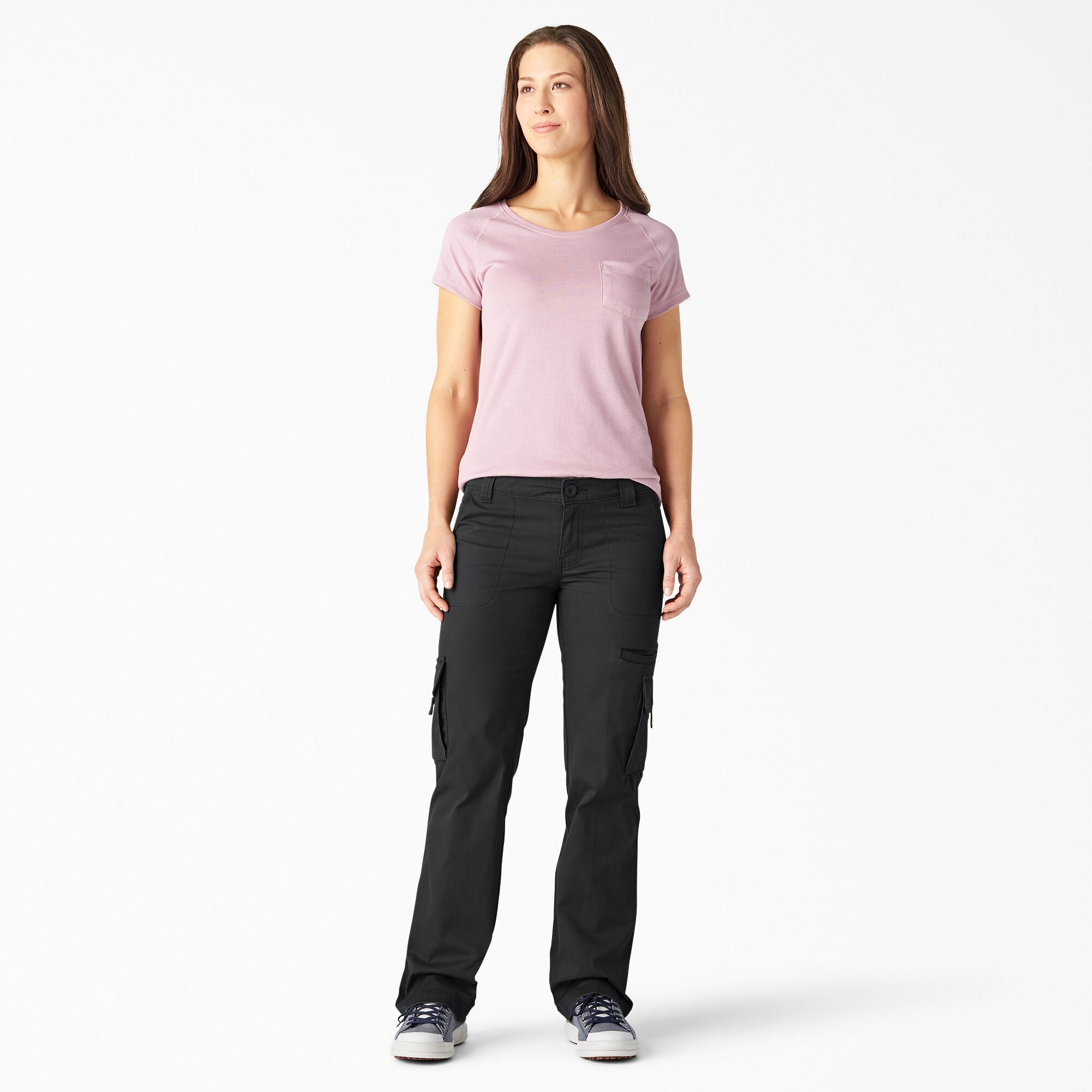 Women's Relaxed Fit Straight Leg Cargo Pants - Dickies