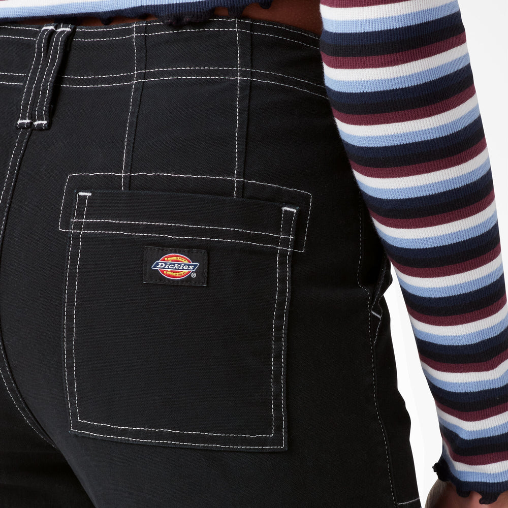 Women's Skinny Fit Cuffed Cargo Pants - Dickies