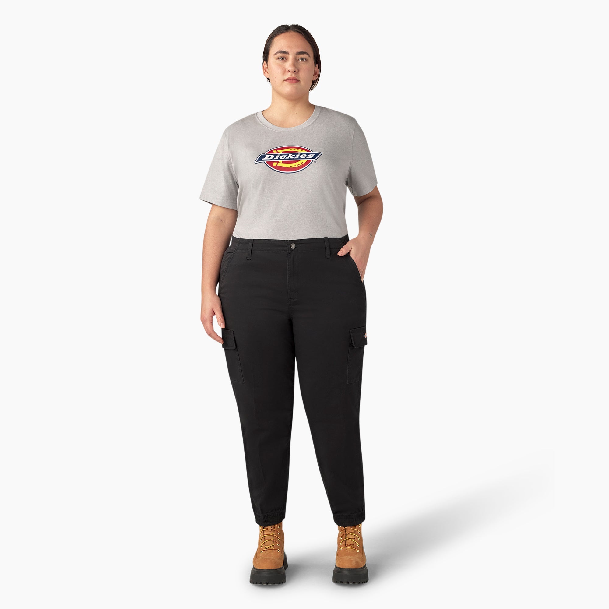 Women's Plus High Rise Fit Cargo Pants - Dickies