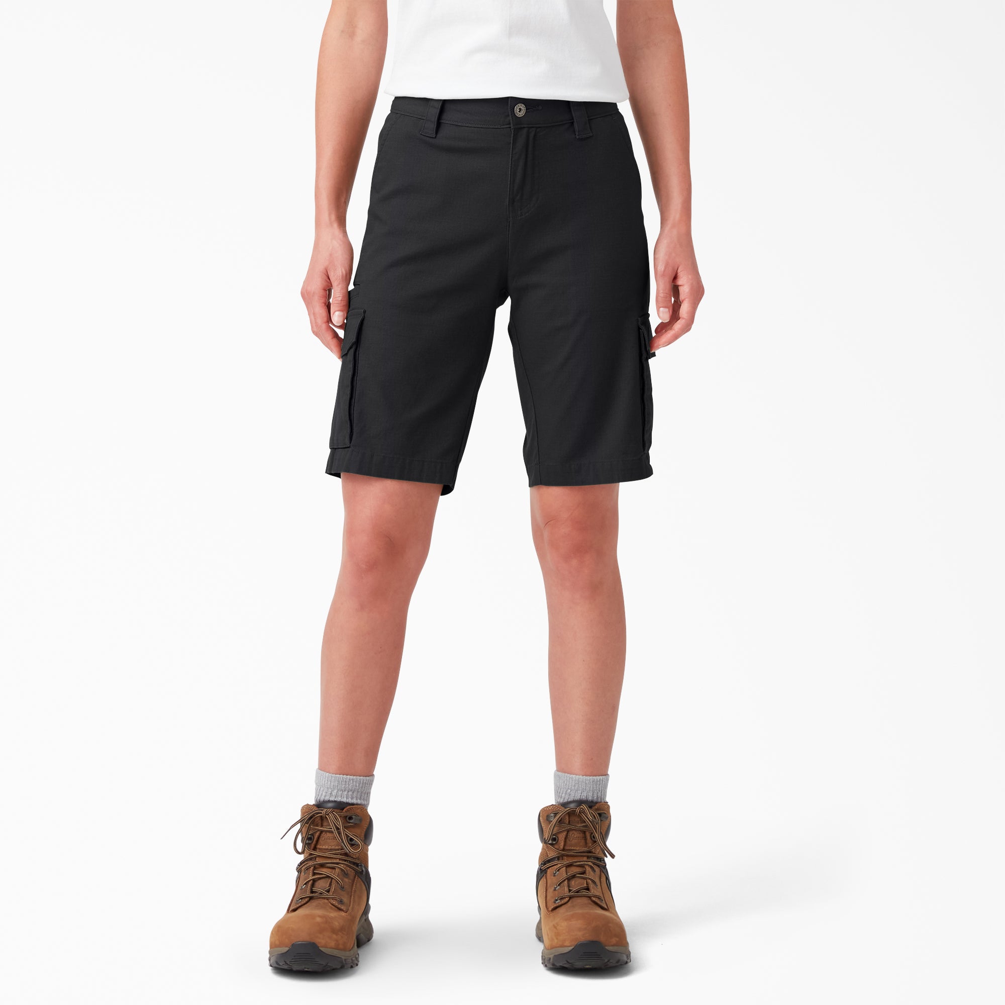 Women's Ripstop Cargo Shorts, 9" - Dickies
