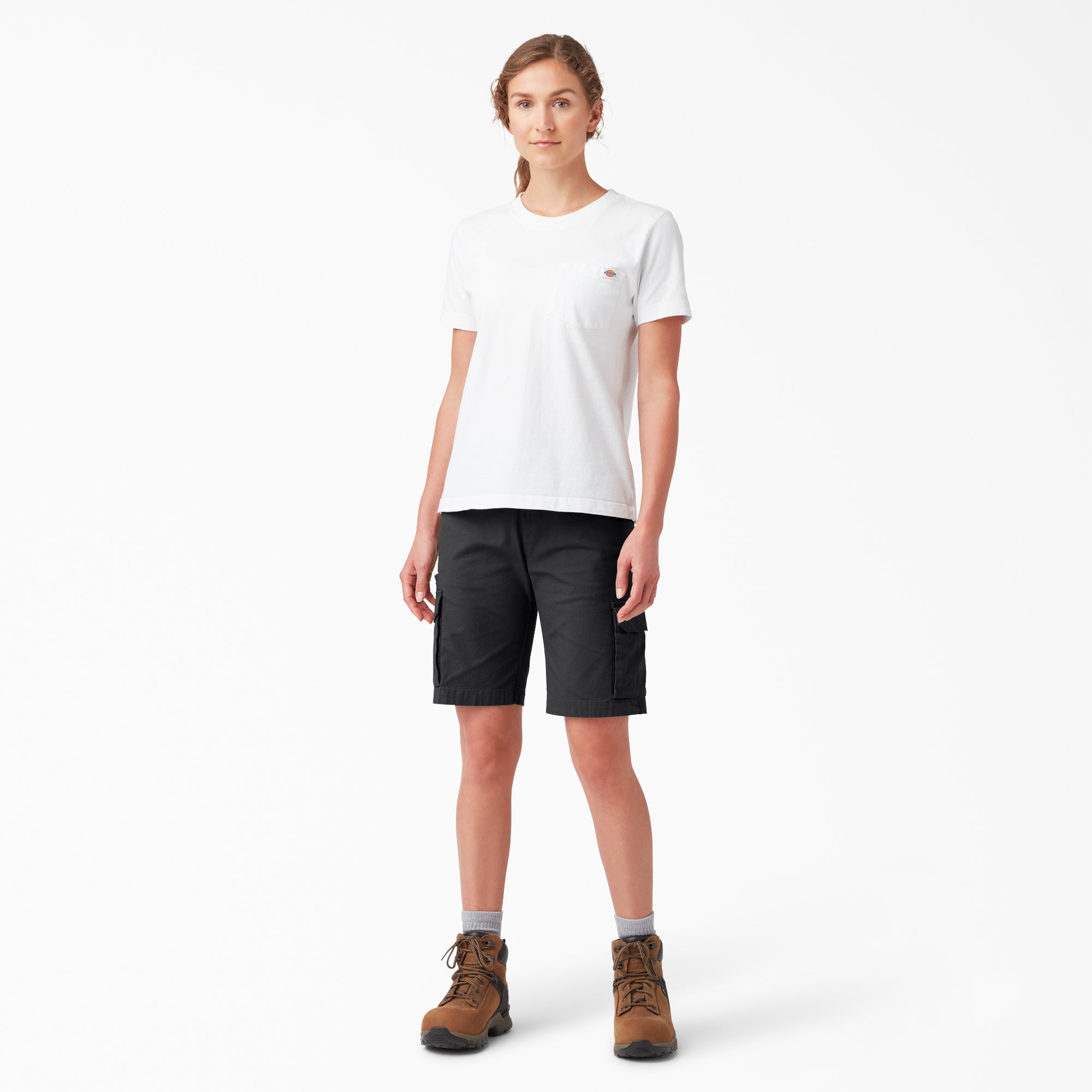 Women's Ripstop Cargo Shorts, 9" - Dickies