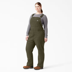 Women's Plus Cooling Ripstop Bib Overalls - Dickies