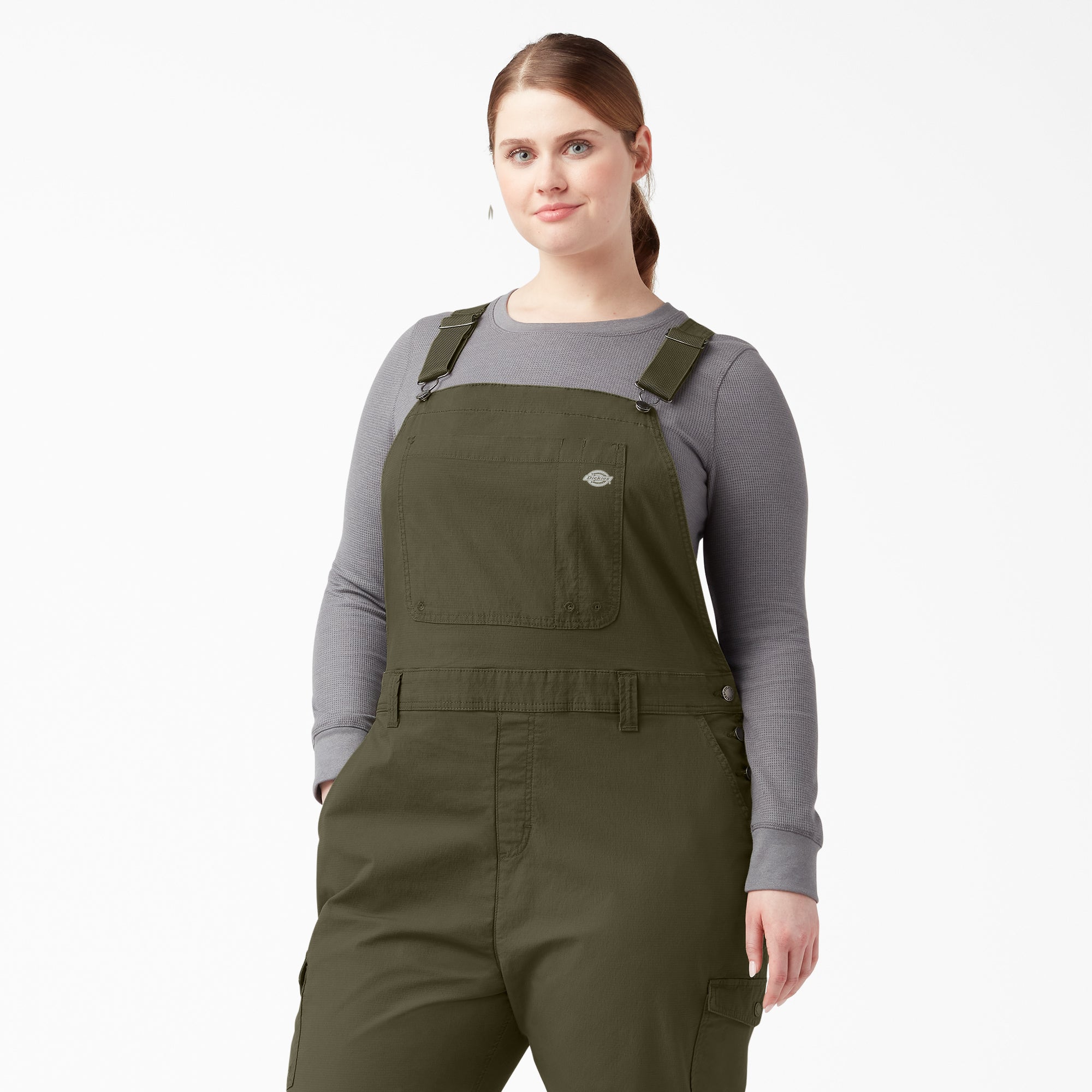 Women's Plus Cooling Ripstop Bib Overalls - Dickies