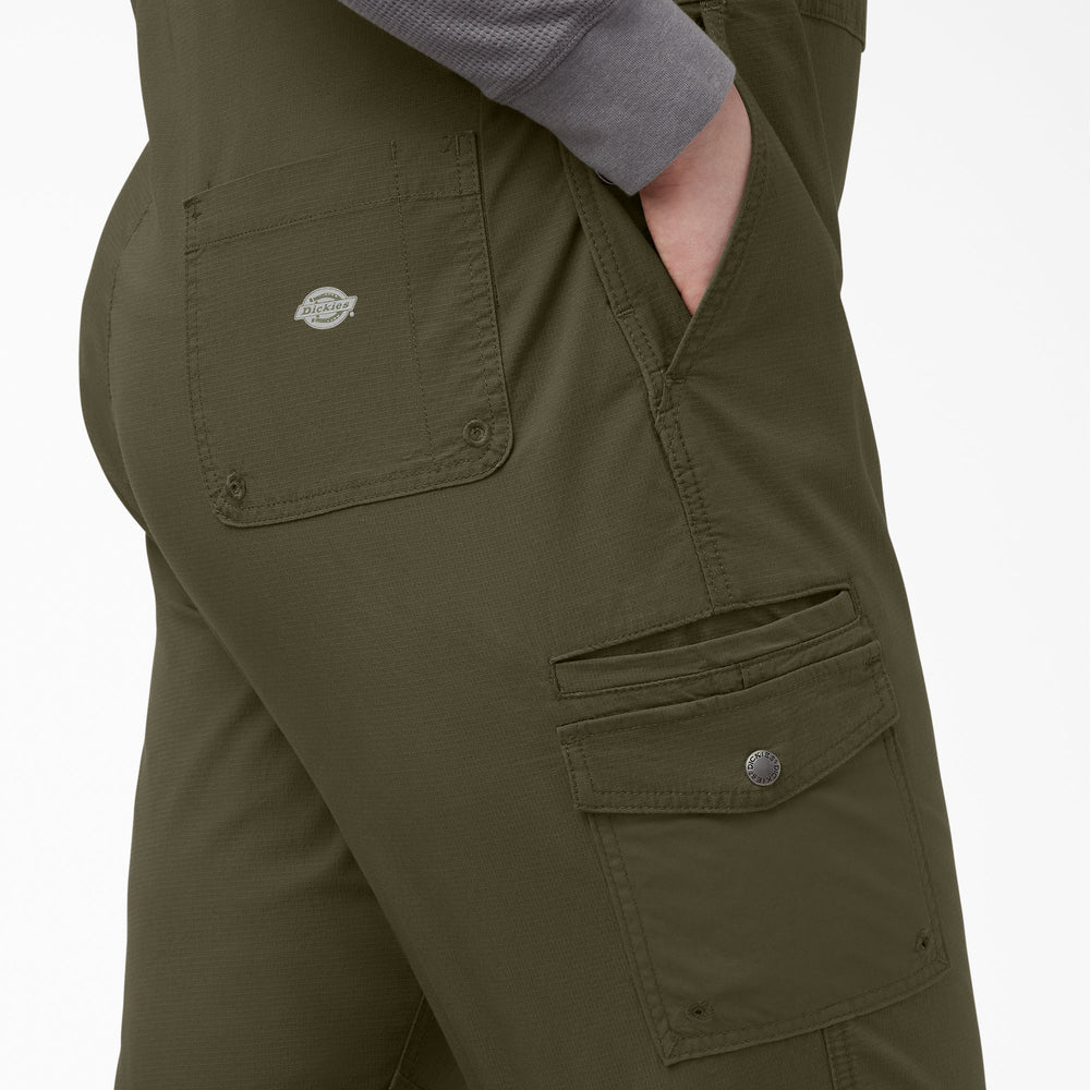 Women's Plus Cooling Ripstop Bib Overalls - Dickies