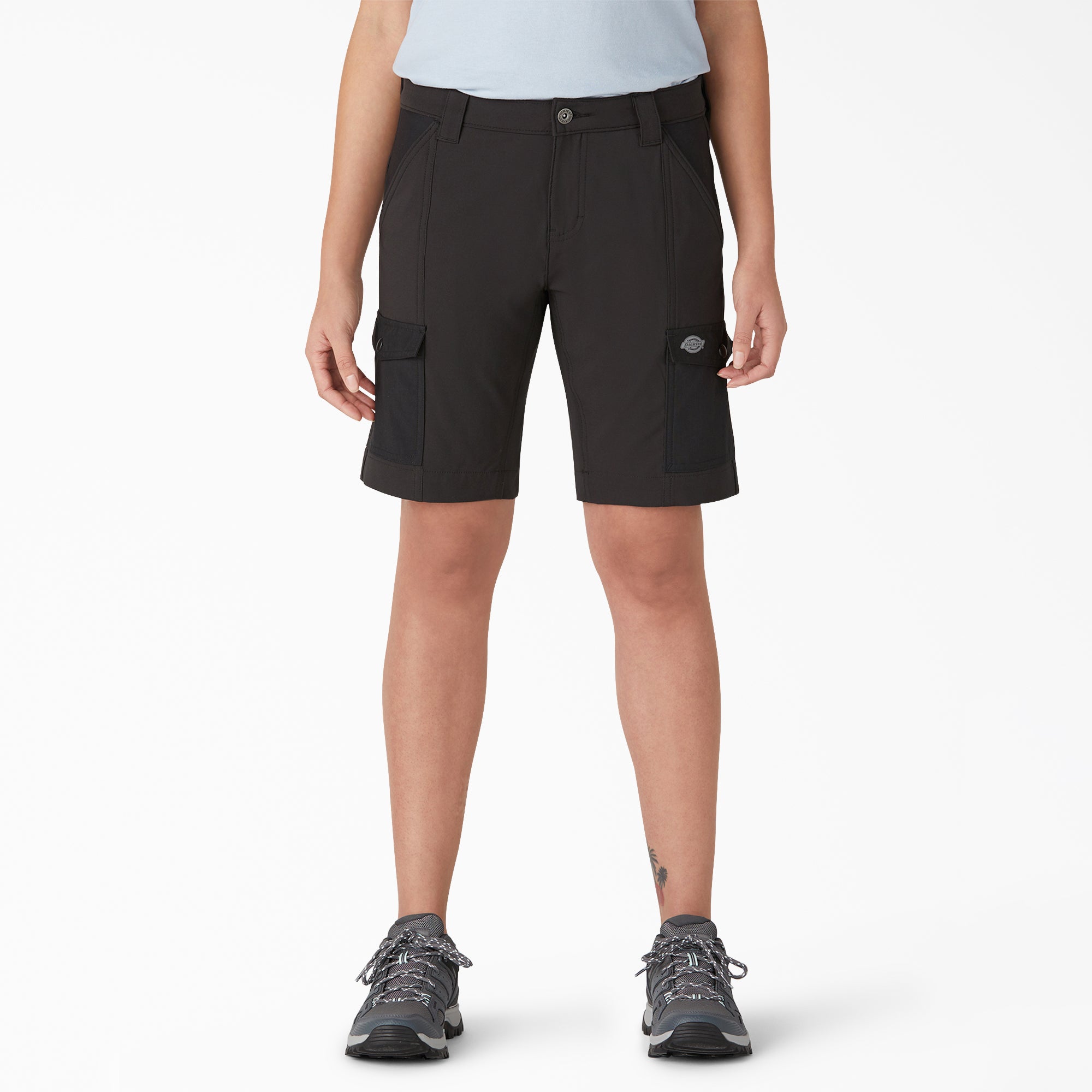 Women's Cooling Slim Fit Cargo Shorts, 10" - Dickies