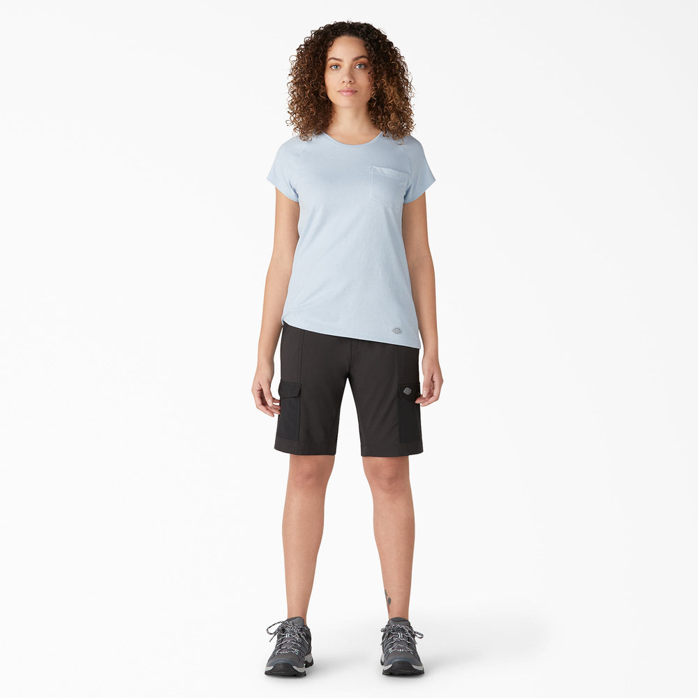 Women's Cooling Slim Fit Cargo Shorts, 10" - Dickies