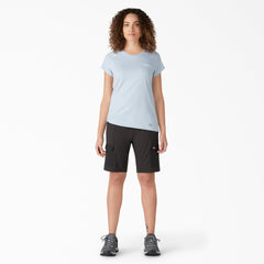Women's Cooling Slim Fit Cargo Shorts, 10" - Dickies