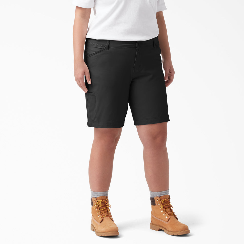 Women's Plus Cooling Relaxed Fit Shorts, 9" - Dickies