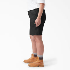 Women's Plus Cooling Relaxed Fit Shorts, 9" - Dickies