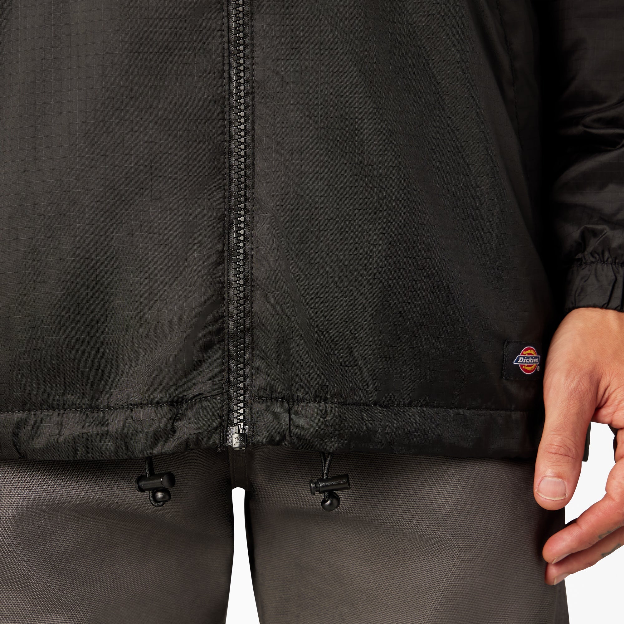 Fleece Lined Nylon Hooded Jacket - Dickies