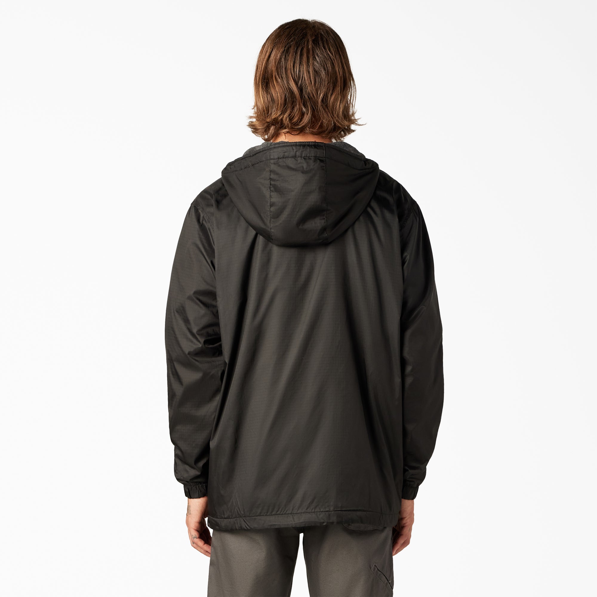 Fleece Lined Nylon Hooded Jacket - Dickies
