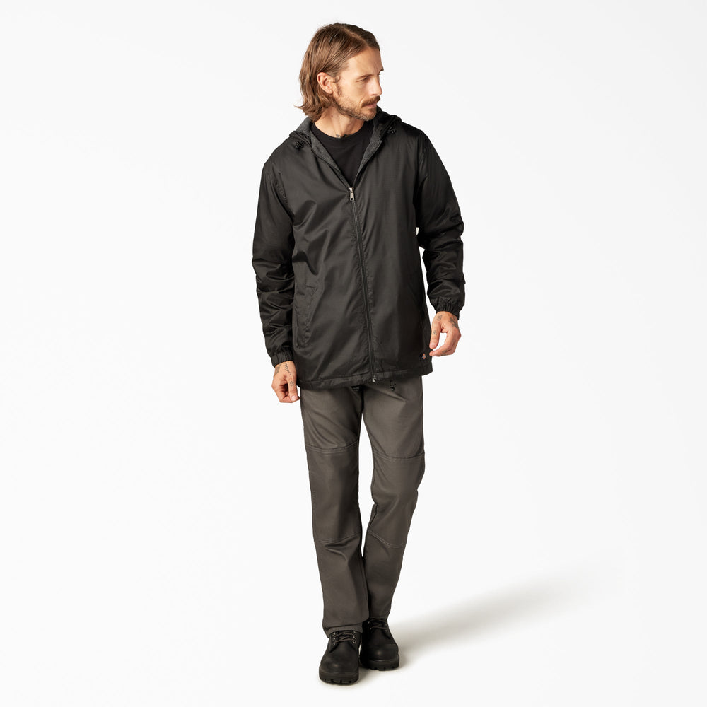 Fleece Lined Nylon Hooded Jacket - Dickies