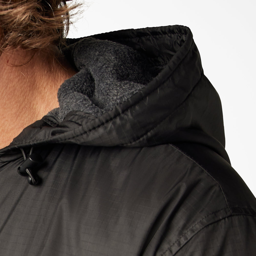 Fleece Lined Nylon Hooded Jacket - Dickies