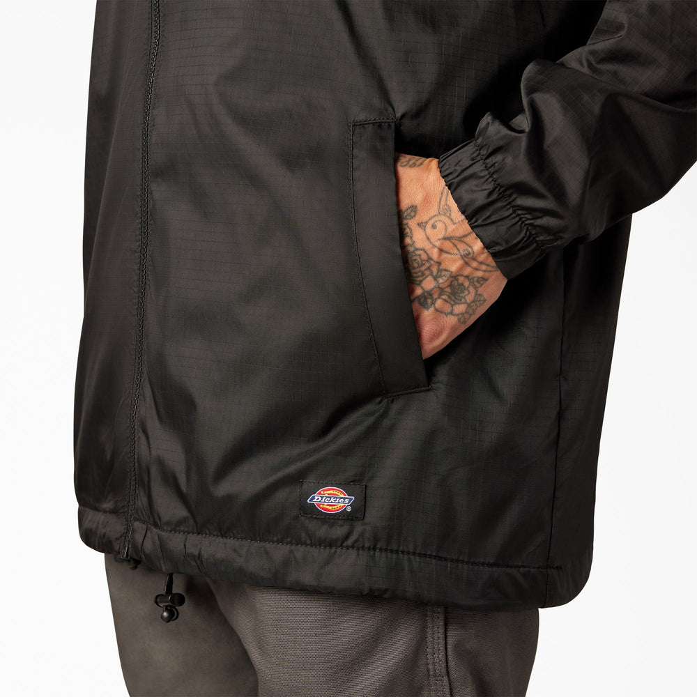 Fleece Lined Nylon Hooded Jacket - Dickies