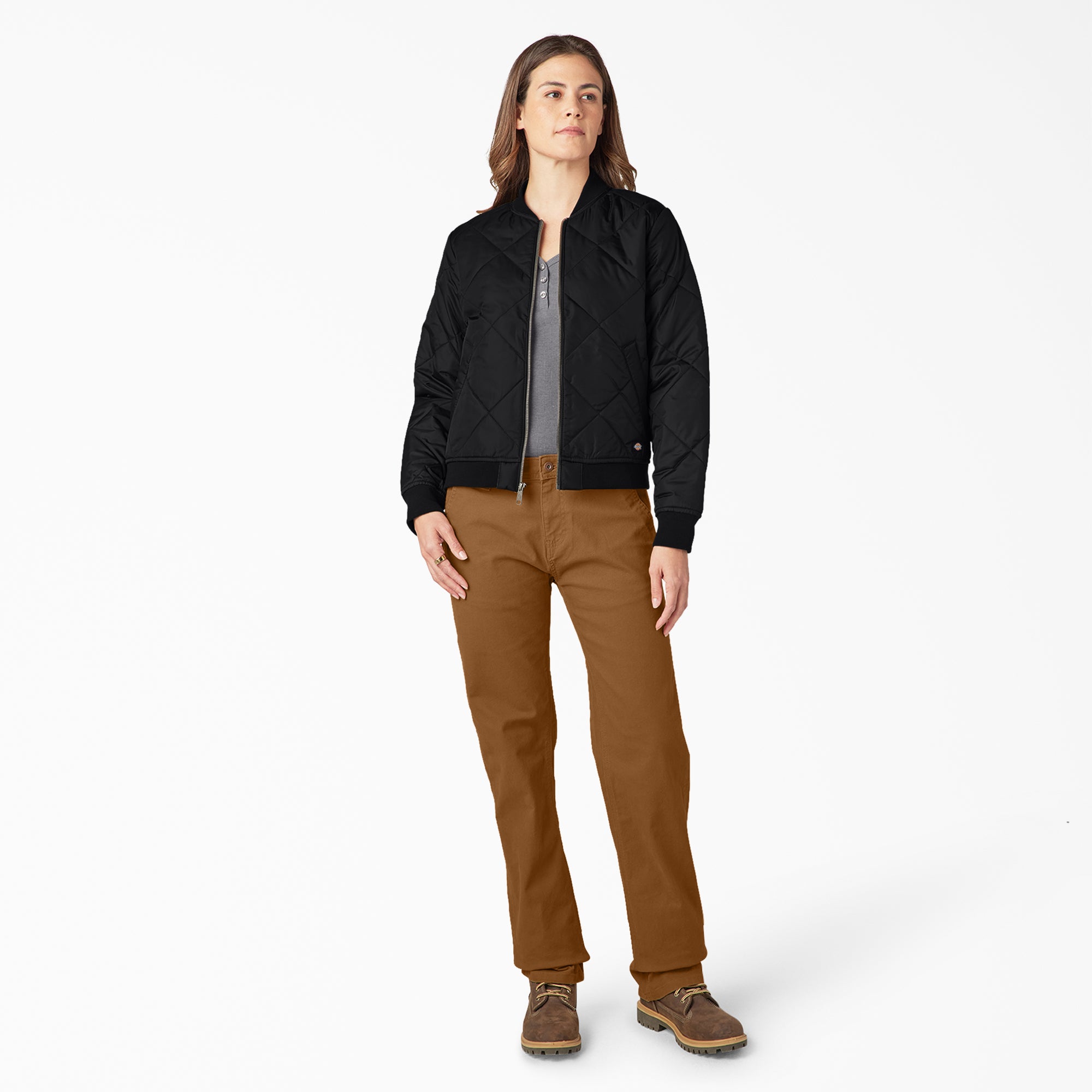 Women's Quilted Bomber Jacket - Dickies