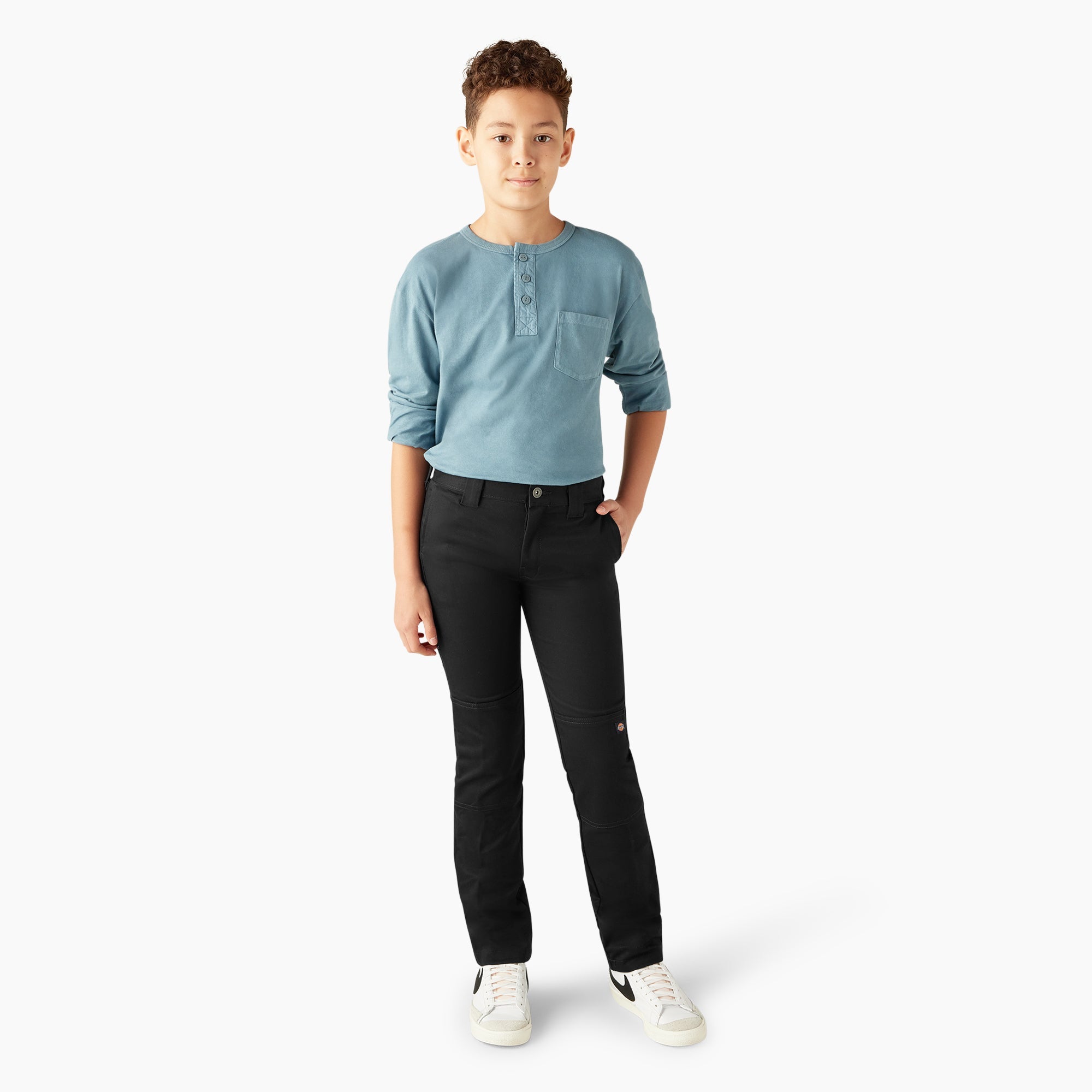 Boys' FLEX Skinny Fit Double Knee Pants, 4-20 - Dickies