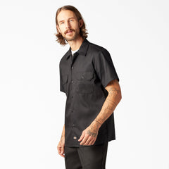 FLEX Slim Fit Short Sleeve Work Shirt - Dickies