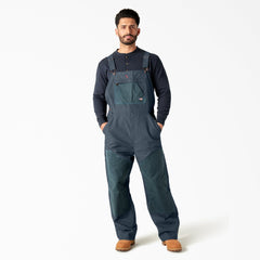 Waxed Canvas Double Front Bib Overalls - Dickies
