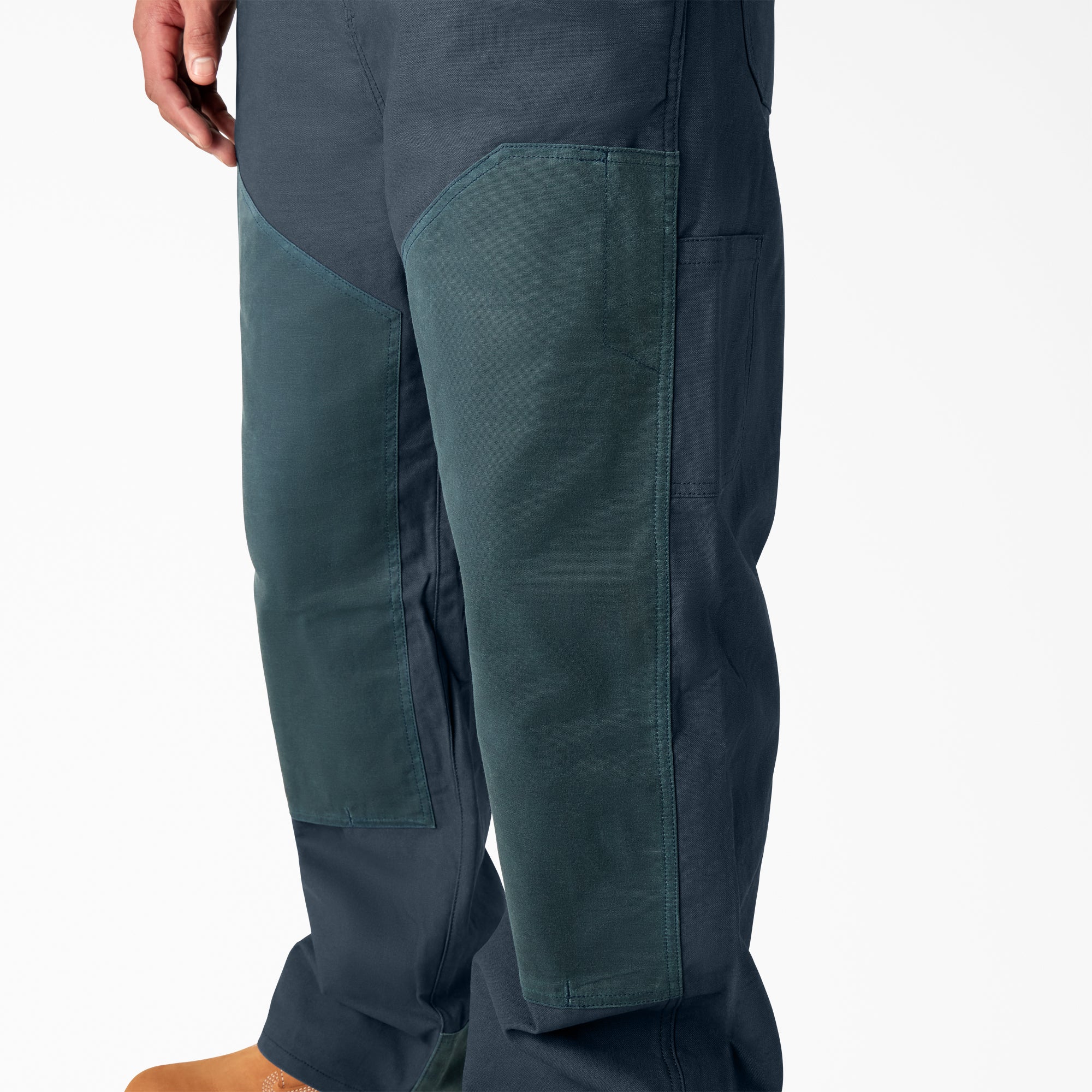 Waxed Canvas Double Front Bib Overalls - Dickies