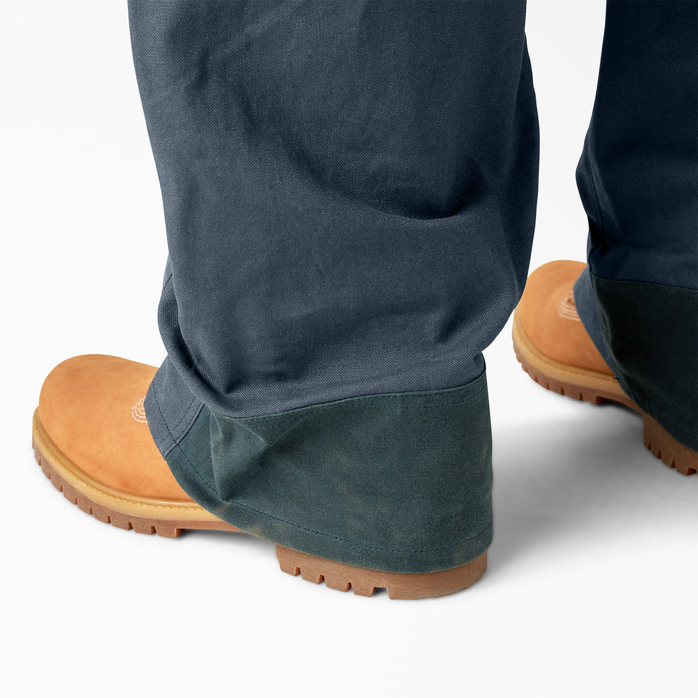 Waxed Canvas Double Front Bib Overalls - Dickies