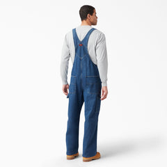 Stonewashed Indigo Bib Overalls - Dickies