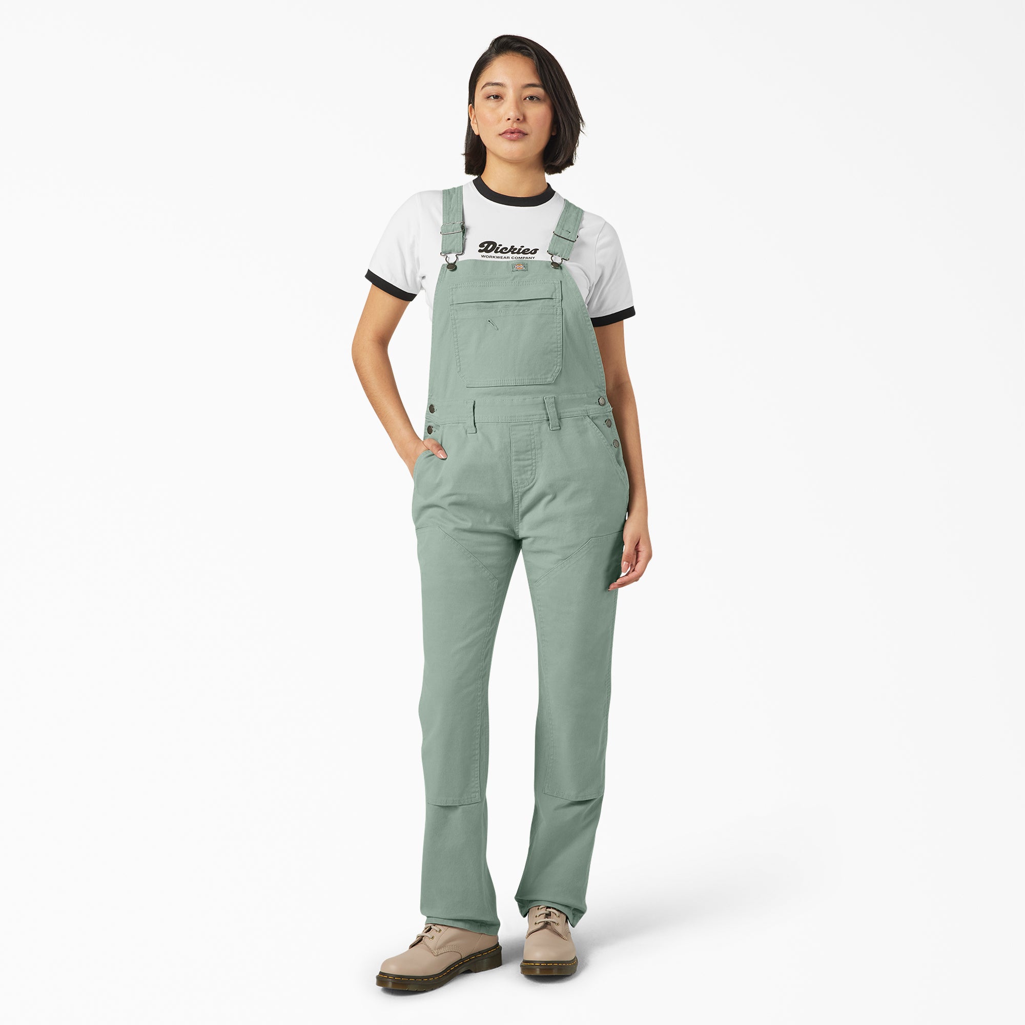 Women's Double Front Bib Overalls - Dickies