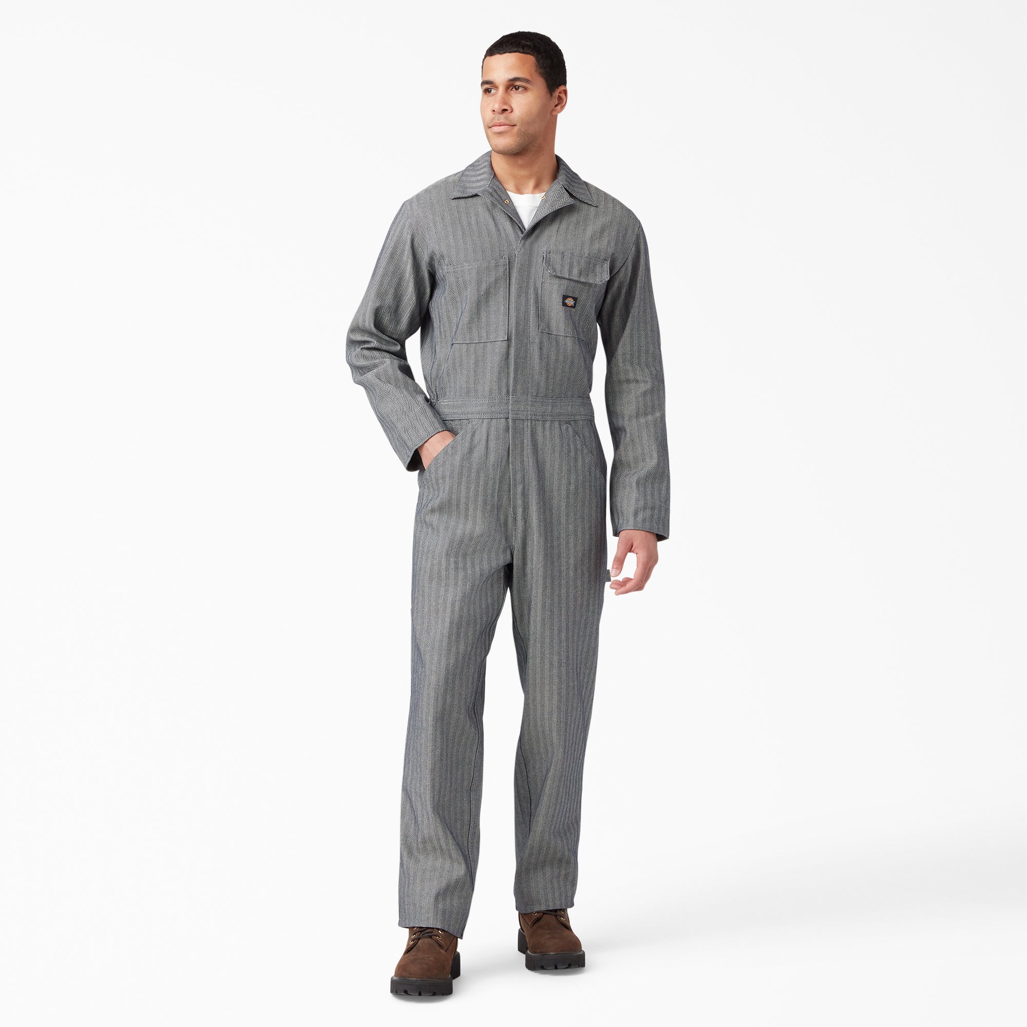 Fisher Striped Coveralls - Dickies