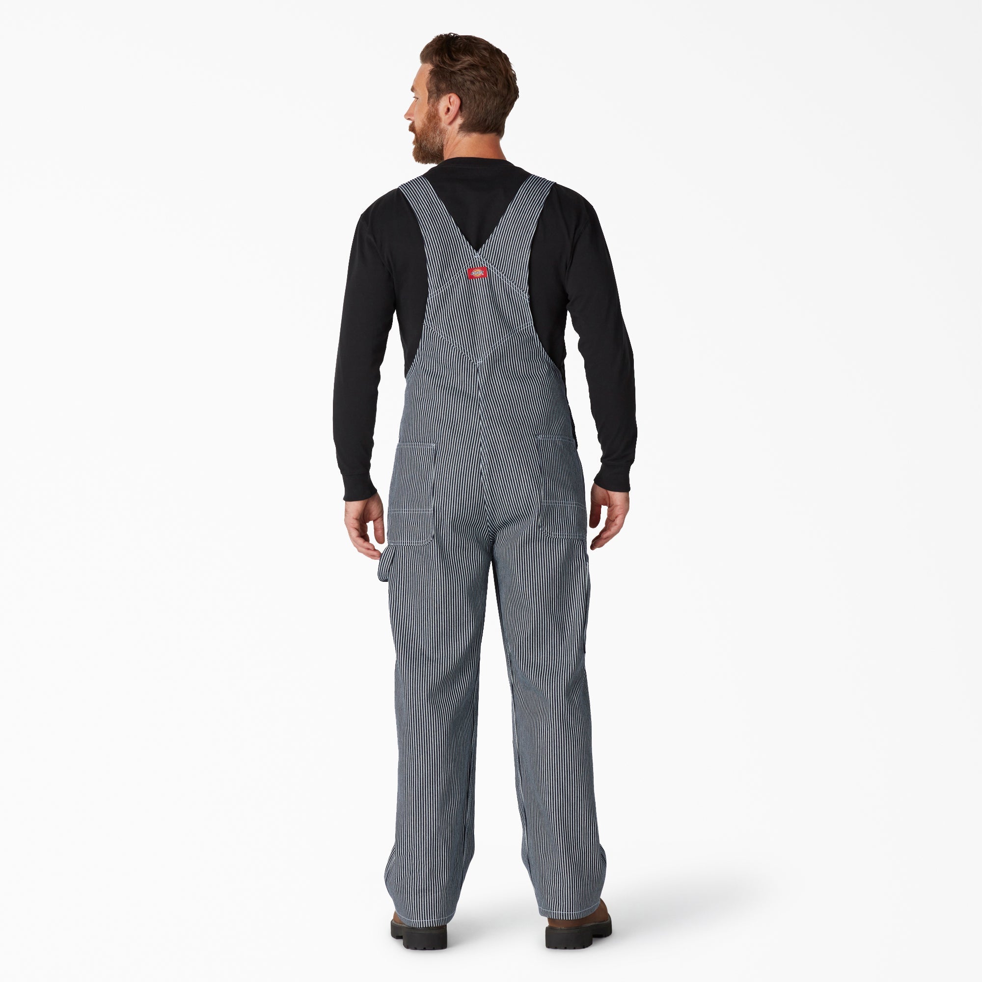 Hickory Stripe Bib Overalls - Dickies