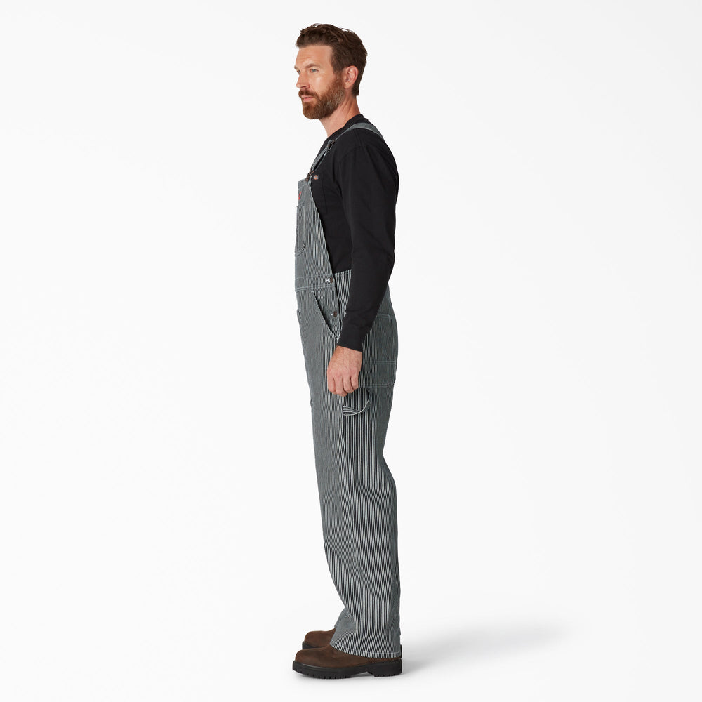 Hickory Stripe Bib Overalls - Dickies
