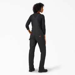 Women's Straight Fit Duck Double Front Bib Overalls - Dickies