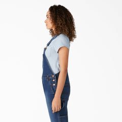 Women's Denim Boyfriend Fit Bib Overalls - Dickies