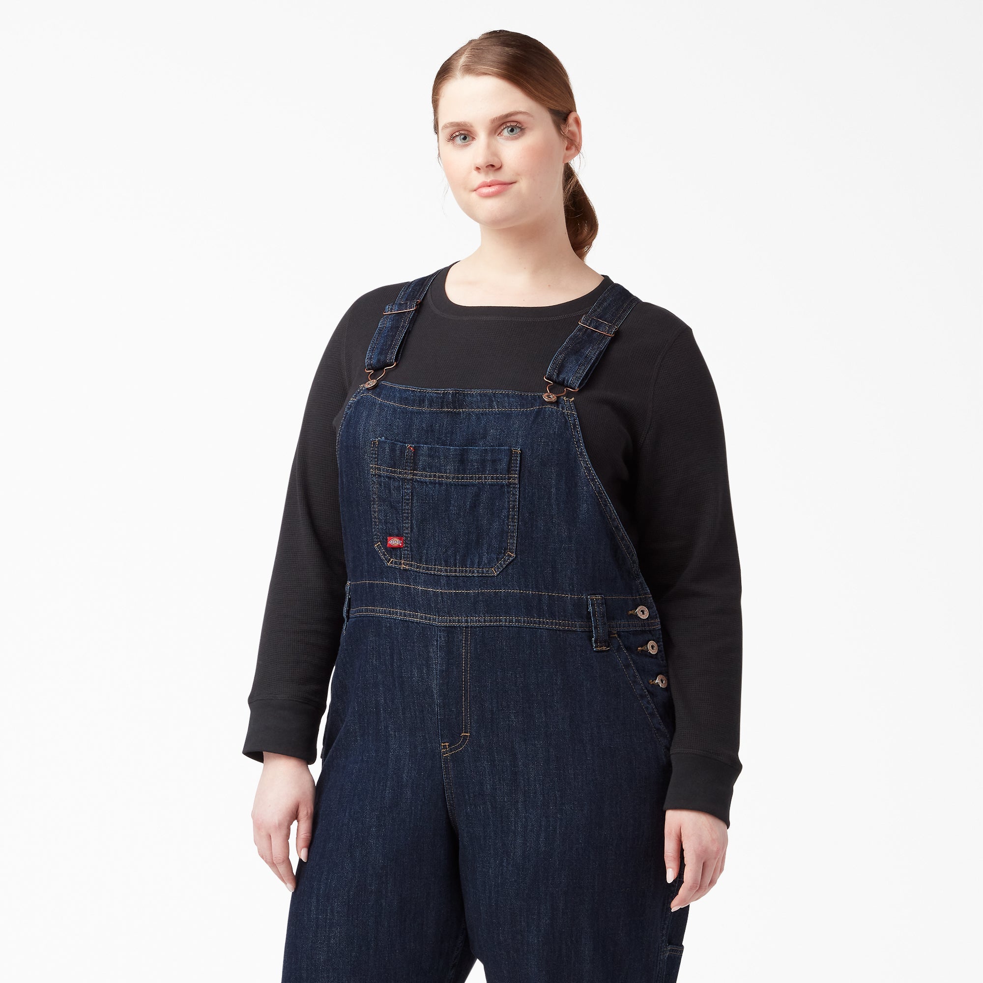 Women's Plus Relaxed Fit Bib Overalls - Dickies